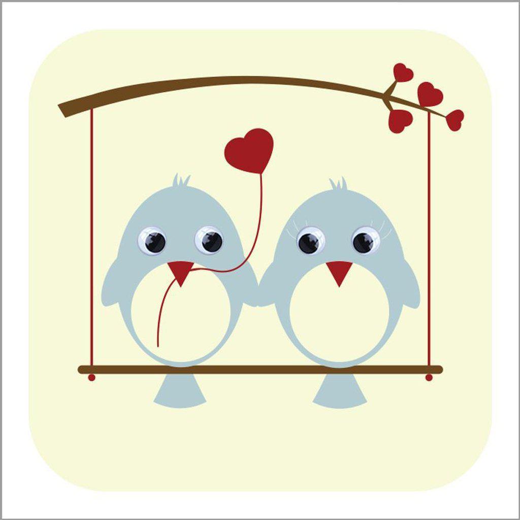 Kort - Lance &amp; Lola Love Birds-Kort