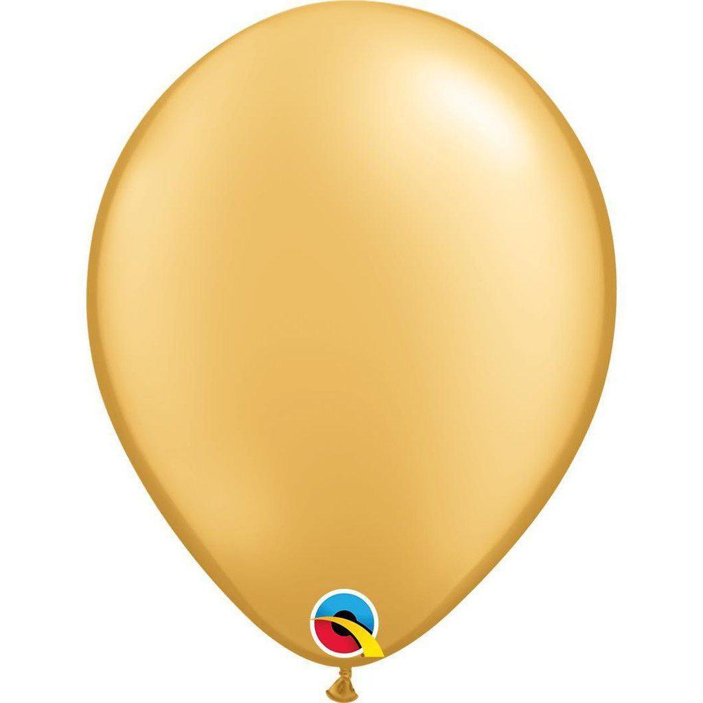 Ballon - Metallic Guld-Festartikel