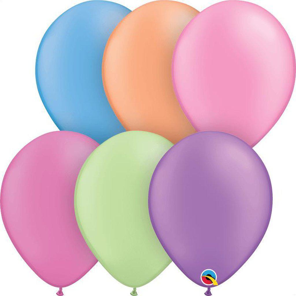 Ballon - Neon, Sæt m. 25 stk.-Festartikel