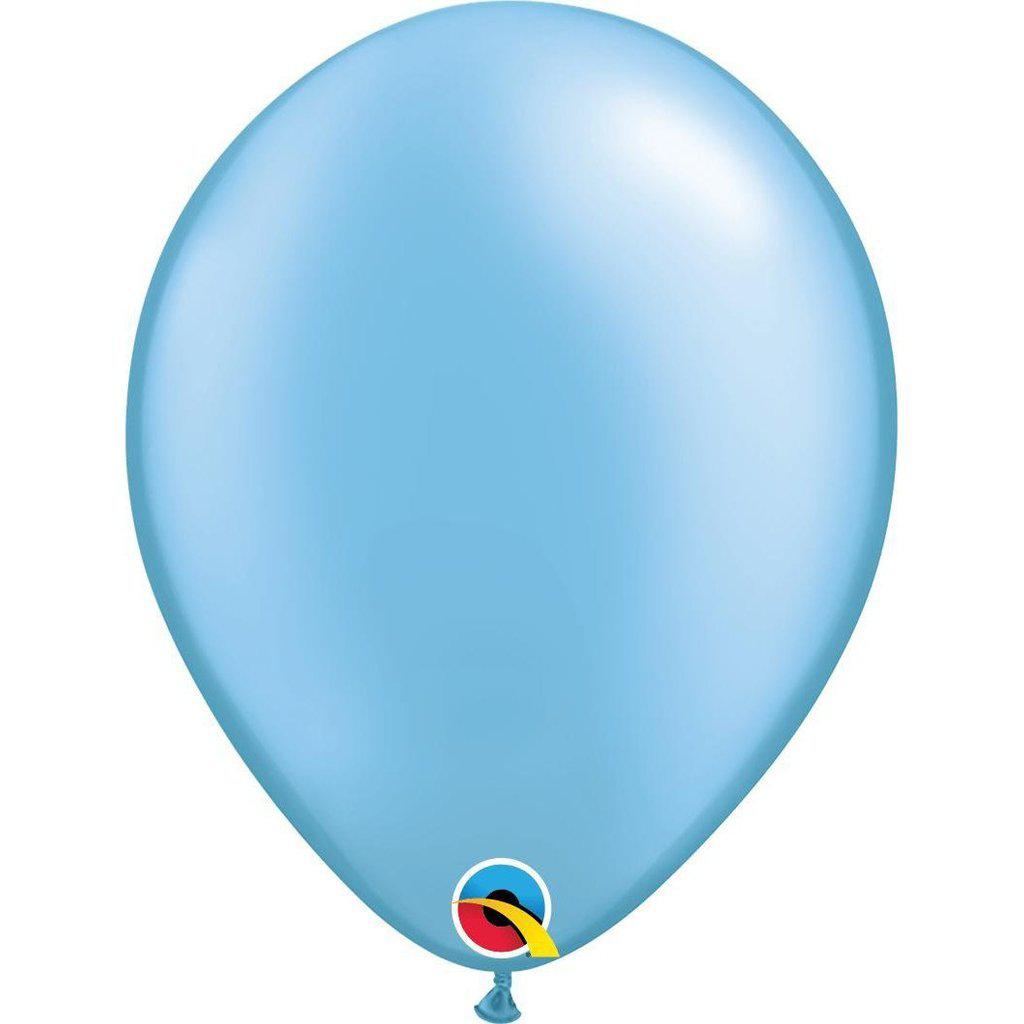 Ballon - Pastel Pearl - Azurblå-Festartikel
