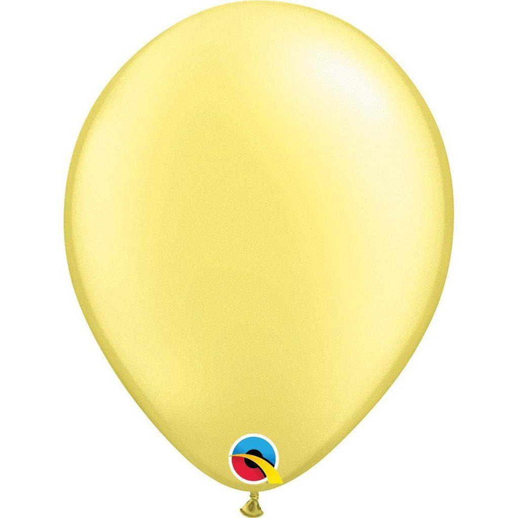 Ballon - Pastel Pearl - Lemon Gul-Festartikel