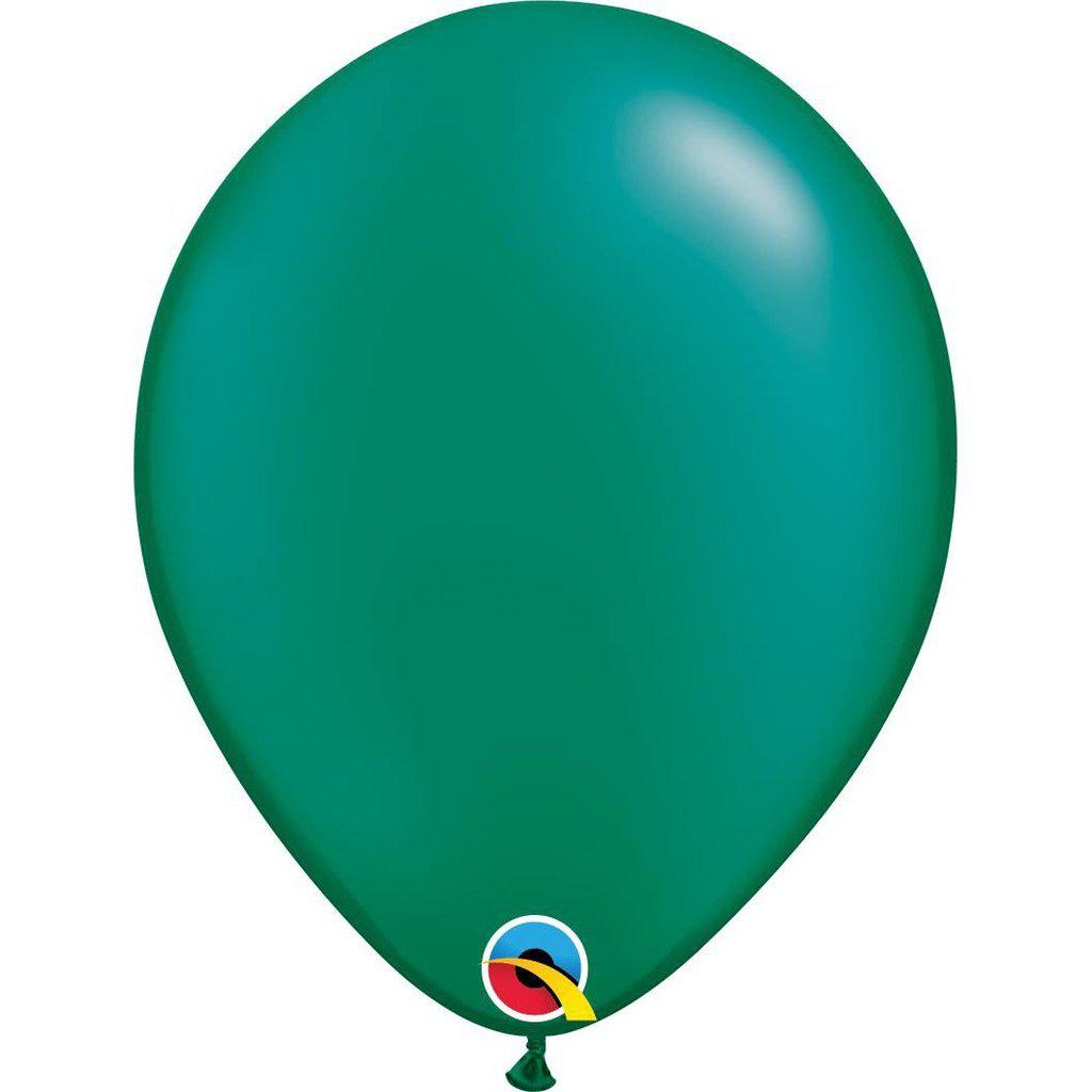 Ballon - Radiant Pearl - Smaragd Grøn-Festartikel