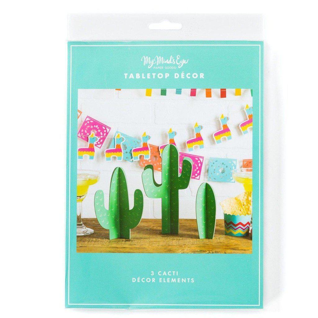 Kaktus Borddekoration - Fiesta-Festartikel