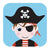 Kort - Pirate Pete-Kort
