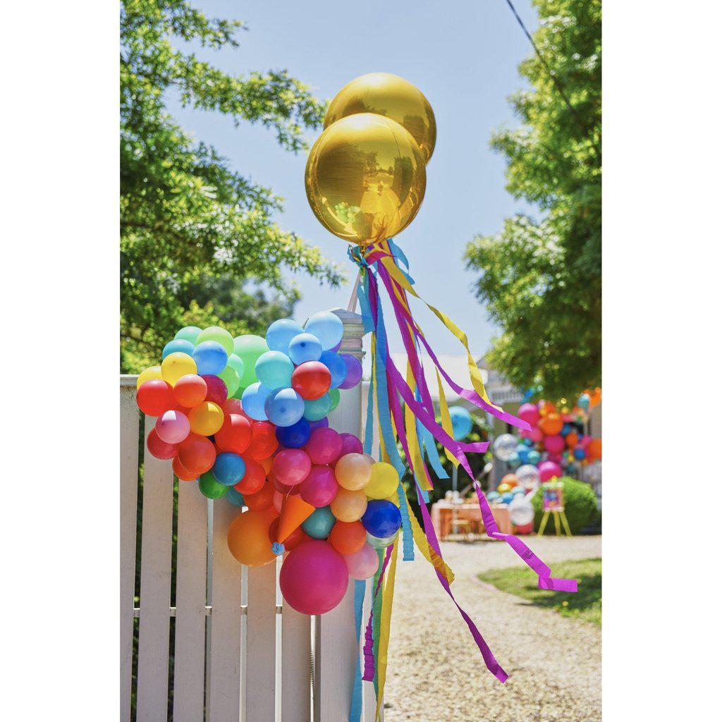 Mini ballonguirlande - Rainbow-Festartikel