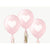 PINK White Heart Balloner- 3 stk.-Festartikel